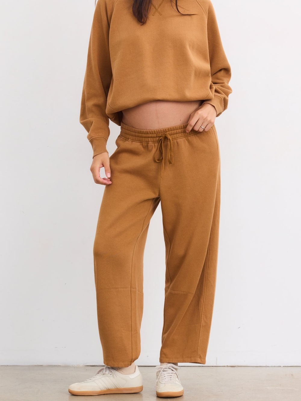 Hatch maternity Romy darted sweatpants